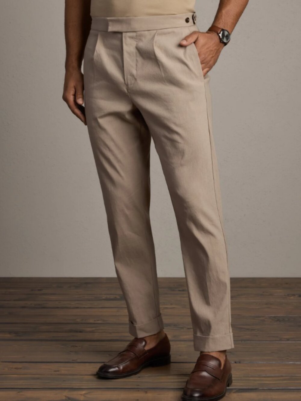 Rhone - Amalfi Linen Trouser - NWT - Size 36 - Picture 6 of 6